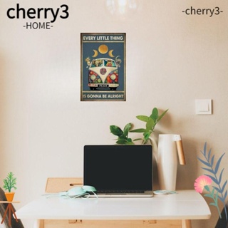 Cherry3 โปสเตอร์อลูมิเนียม รูปฮิปปี้ Eevery Little Thing Is Gonna Be Alright 8×12 นิ้ว สไตล์วินเทจ สําหรับห้องนั่งเล่น