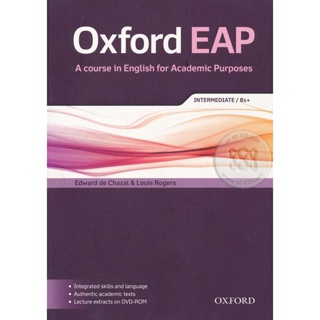 (Arnplern) : หนังสือ English for Academic Purposes B1+ : Students Book +DVD (P)