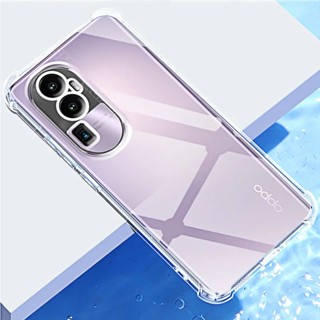 เคส OPPO Reno 10 Pro เคสโทรศัพท์มือถือ TPU แบบใส กันกระแทก สําหรับ OPPO Reno 8T 4G 8T 8Z 8 10 Pro+ 7Z 7 Pro 5G 6 6Z 5F 5Z 5 Lite 5G