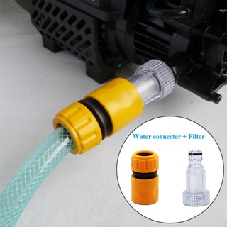 Water Connector Hose Pipe Valve Sprayer Outlet Accessories Plastic Filter