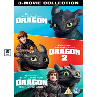แผ่นดีวีดี หนังใหม่ How to Train Your Dragon อภินิหารไวกิ้งพิชิตมังกร ภาค 1-3 DVD Master เสียงไทย (เสียง ไทย/อังกฤษ | ซั