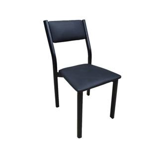 Big-hot- DELICATO เก้าอี้รับประทานอาหาร รุ่น BLACKO-01 ขนาด 38x41x82 ซม. สีดำ  สินค้าขายดี