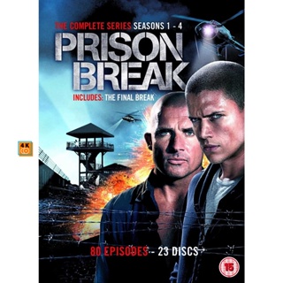 หนัง DVD ออก ใหม่ PRISONBREAK แผนลับแหกคุกนรก SEASON 1-5 +1ภาคพิเศษ DVD Master เสียงไทย (เสียง ไทย/อังกฤษ | ซับ ไทย/อังก