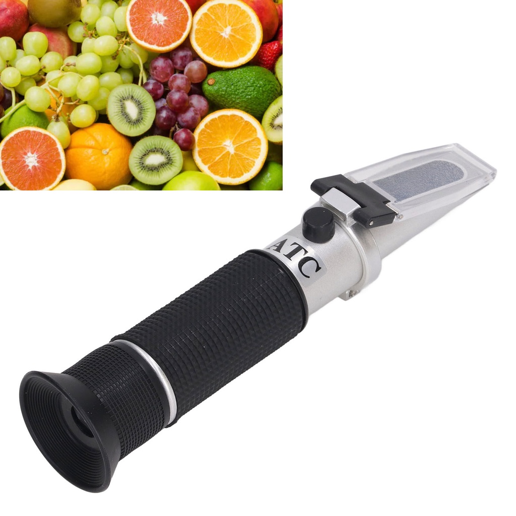 Ryo Tools 0-32% Brix Meter Tester Refractometer Portable Handheld ATC ...