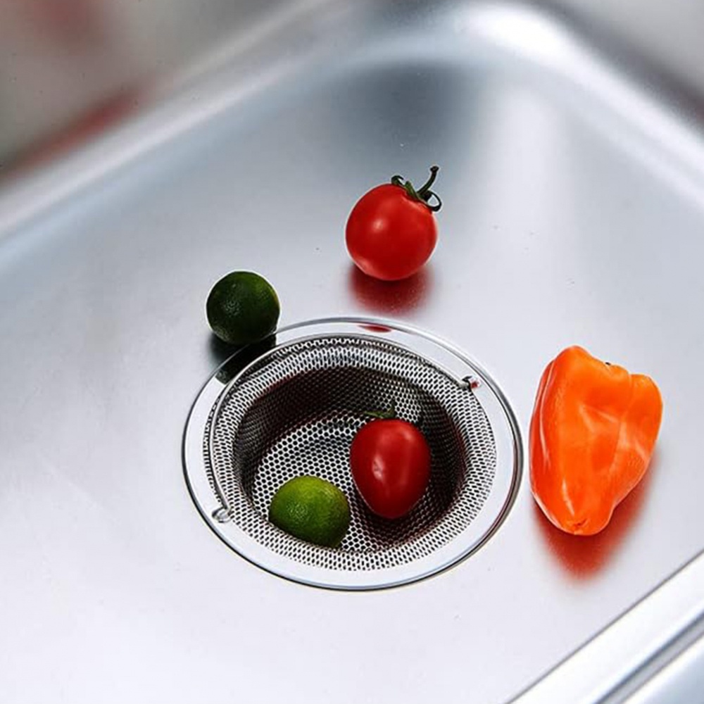 sink-strainer-drain-for-most-110mm-sink-drain-garbage-kitchen-stainless-steel