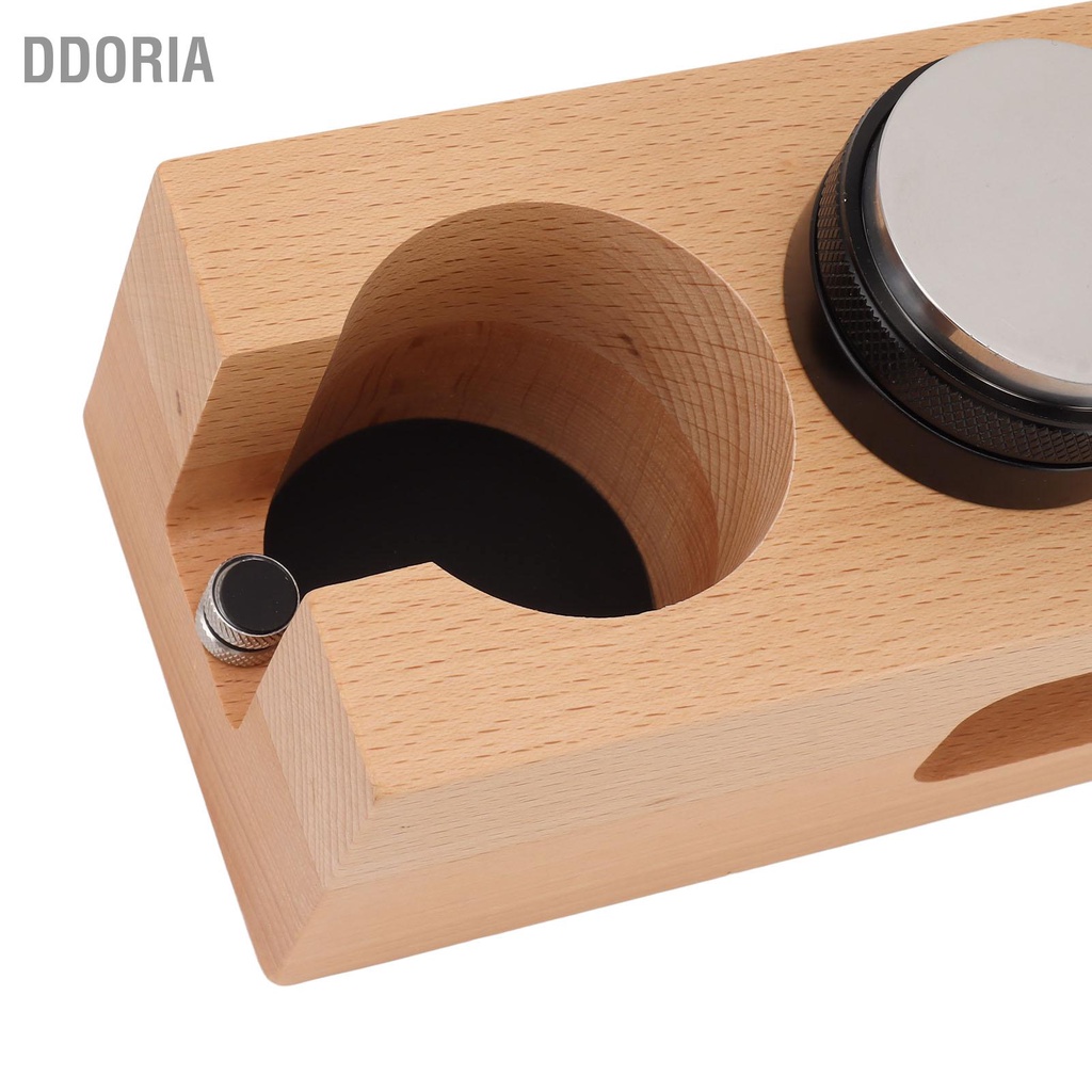 ddoria-wood-coffee-tamping-station-kit-portafilter-tamper-holder-with-powder-distributor-51mm-for-home-cafes-รายละเอียดสินค้า