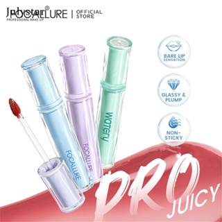 JULYSTAR Focallure Jelly Water Light Lip Glaze ลิปกลอสให้ความชุ่มชื้น Non-stick Cup Lip Glaze ให้ความชุ่มชื้นและติดทนนาน