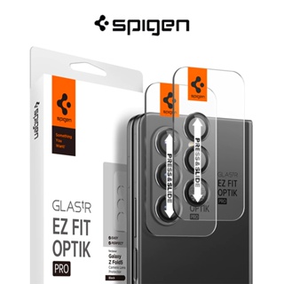 กระจกนิรภัยกันรอยเลนส์กล้อง Spigen Galaxy Z Fold 5 Optik Pro Glas.tR EZ Fit Galaxy Z Fold 5 [2 แพ็ค]