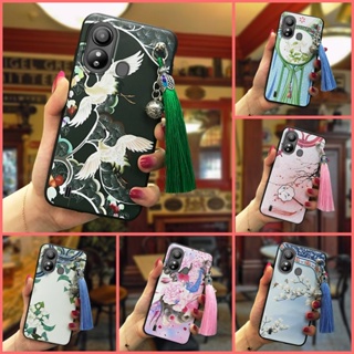 Dirt-resistant Waterproof Phone Case For ZTE Blade L220 bell Silicone Back Cover Anti-dust Durable Chinese Style Shockproof TPU