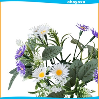 [Ehoyoxa] พวงหรีดดอกไม้ สําหรับโต๊ะอาหาร ฟาร์มเฮาส์