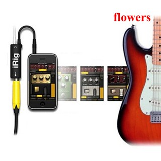 IRIG Flowers อะไหล่เอฟเฟคกีตาร์ พร้อมตัวแปลงอินเตอร์เฟสกีตาร์ และโทรศัพท์