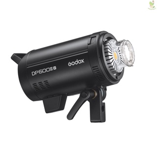 Godox DP600III-V ไฟแฟลชสตูดิโออัพเกรด 600Ws Power GN106 5600±200K ในตัว 2.   มา-8.9