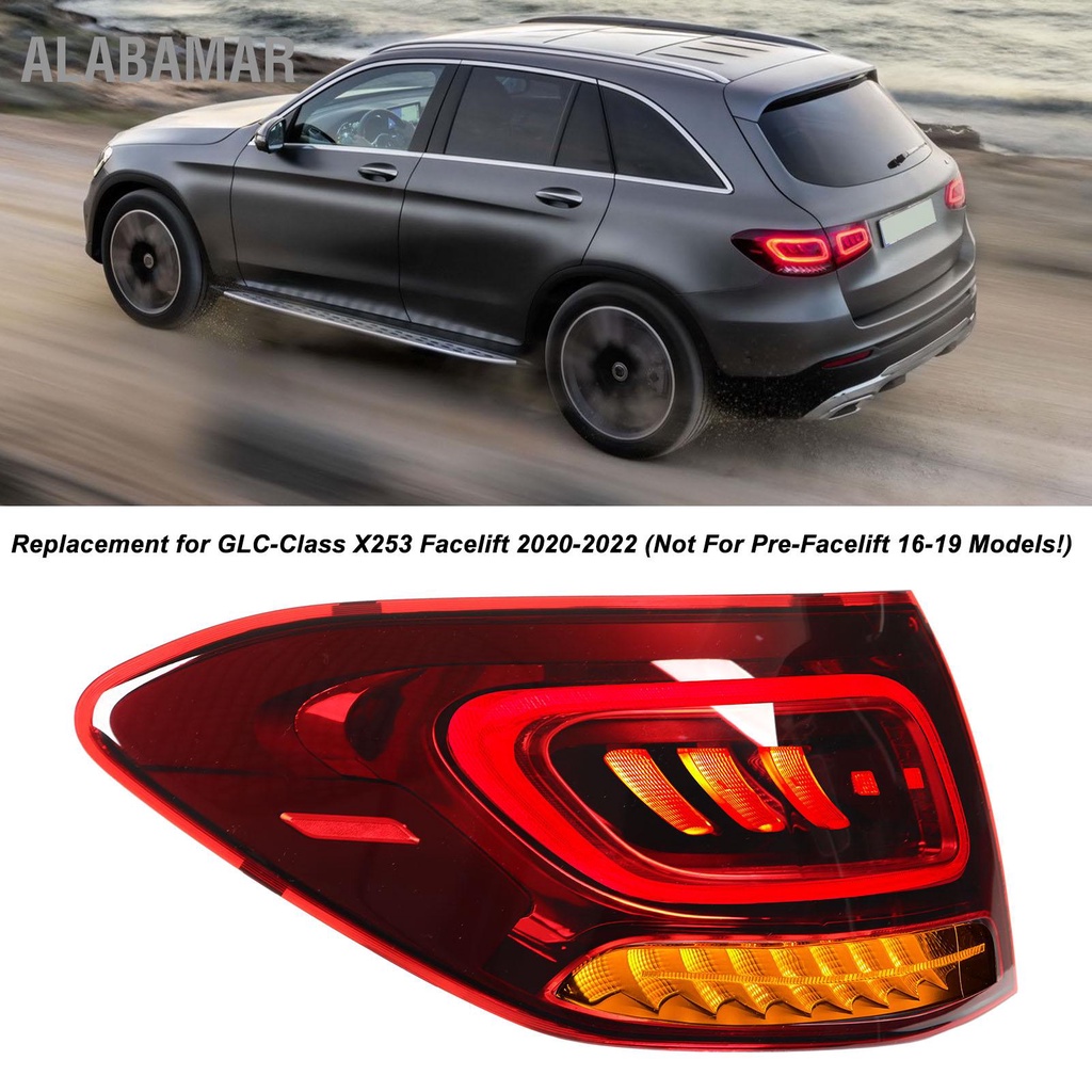 alabamar-ไฟท้าย-led-ด้านซ้าย-a2539069301-สำหรับ-glc-class-x253-facelift-ปี-2020-2022