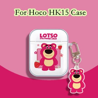 【จัดส่งรวดเร็ว】เคสหูฟัง แบบนิ่ม ลายการ์ตูน สําหรับ Hoco HK15 Hoco HK15