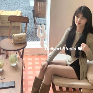 Dailyart เสื้อผู้หญิงแฟชั่น แขนเสื้อยาว แผนกภาษาเกาหลี สุภาพสตรี 2023 new style AU081616174