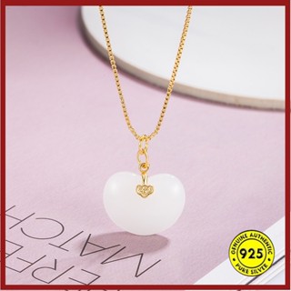 สร้อยคอ จี้หยก Ruyi Jequirity Bean หรูหรา เข้ากับทุกการแต่งกาย