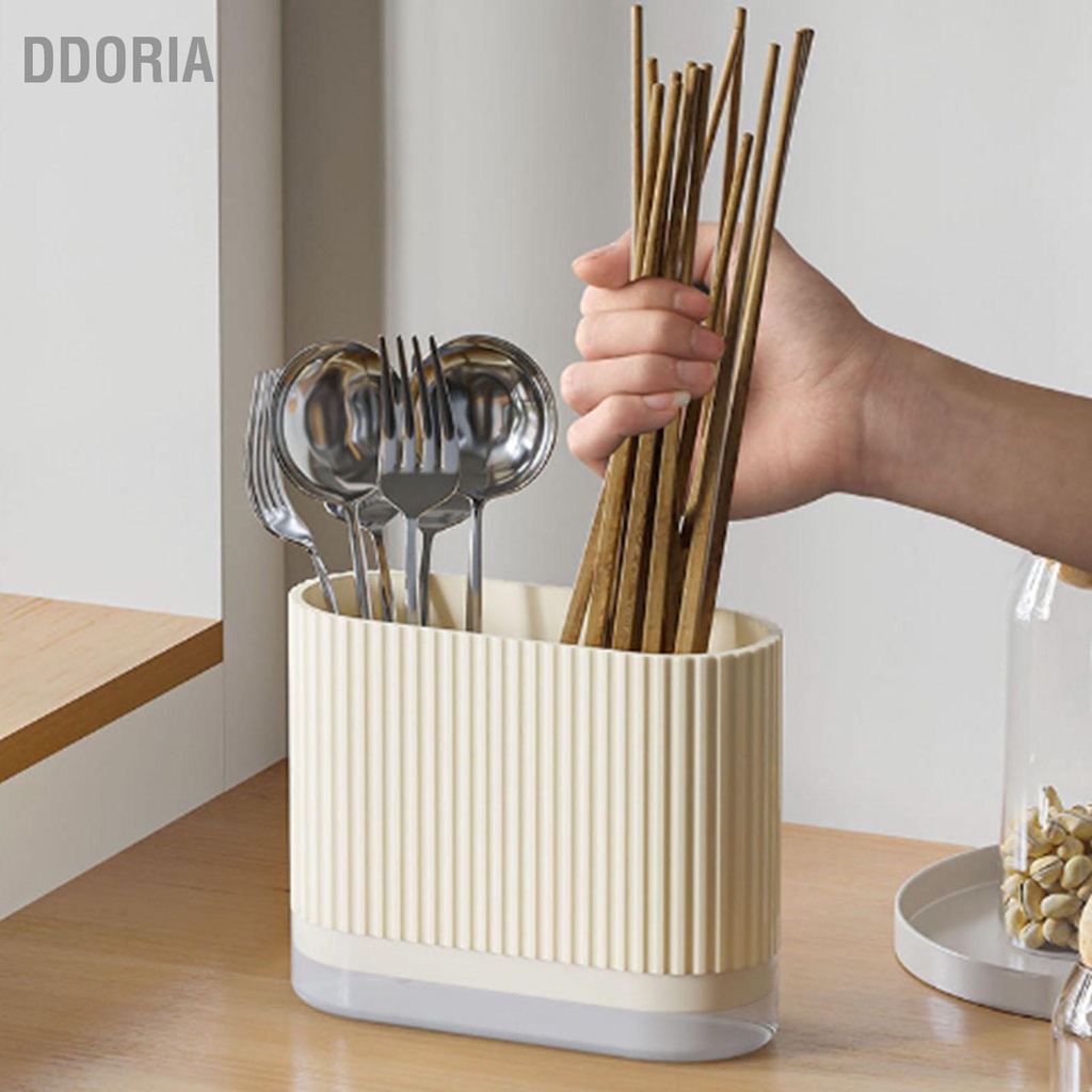ddoria-ผู้ถืออุปกรณ์มัลติฟังก์ชั่นช้อนตะเกียบส้อม-ออแกไนเซอร์-มีดครัวราวตากผ้า
