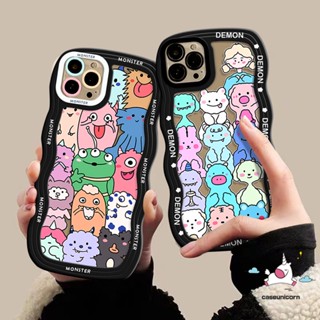 เคสโทรศัพท์มือถือ แบบนิ่ม ลายการ์ตูนมอนสเตอร์ สําหรับ Samsung A50s A32 A14 A04 A50 A12 A52s A23 A03s A04E A13 A04s A30s A21s A20 A02s A31 A22 A52 A51 A33 A11 A53 M22 M32