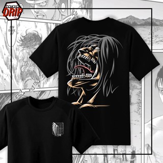 ATTACK ON TITAN GRAPHIC TEE COLLECTION 1 EREN YEAGER, MIKASA ACKERMAN, ARMIN ARLERT, BEAST TITAN TOP_01