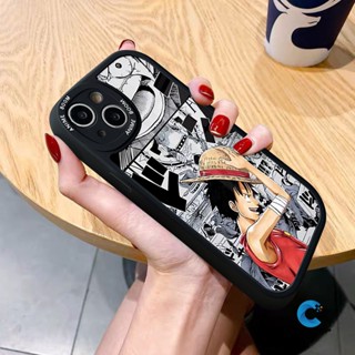 เคสโทรศัพท์มือถือ Tpu แบบนิ่ม ลายการ์ตูนลูฟี่วันพีช สําหรับ Samsung A13 A14 A04 A12 A50s A73 A03 A52s A20 A50 A71 A52 A23 A22 A03s A72 A02s A04s A31 A20s A32 A33 A51 A10s A21s A30s A11 A53