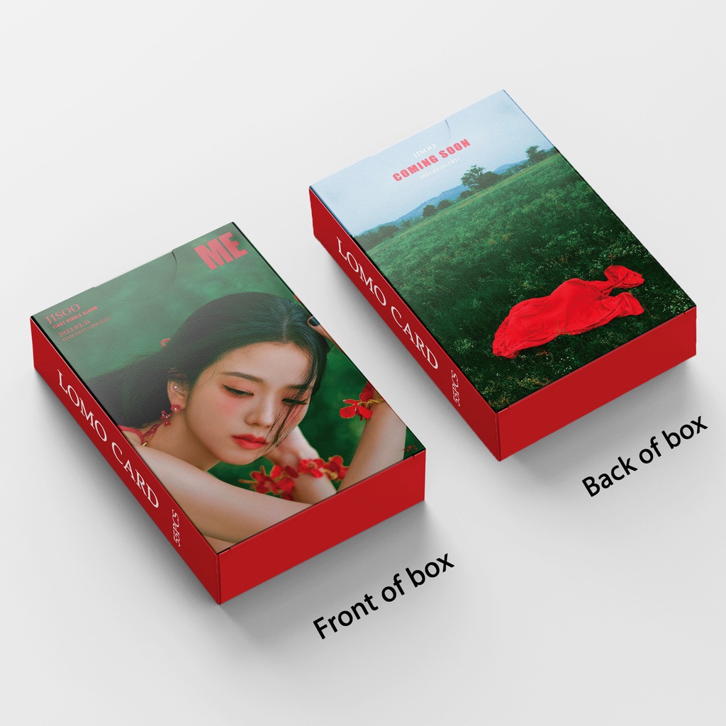 อัลบั้มรูปภาพ-kpop-blackpink-jisoo-solo-album-me-flower-การ์ดโลโม่-jennie-lisa-เหมาะกับของขวัญ-สําหรับแฟนคลับ-จํานวน-55-ชิ้น-ต่อกล่อง