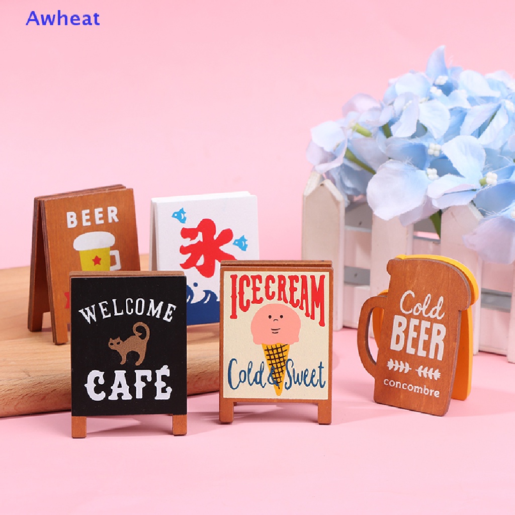 awheat-ใหม่-บอร์ดเฟอร์นิเจอร์จิ๋ว-1-12-สําหรับตกแต่งบ้านตุ๊กตา-ร้านกาแฟ