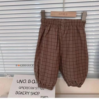 พร้อมส่ง ขายดี กางเกงลําลอง ลายสก็อต สไตล์เกาหลี ญี่ปุ่น ตะวันตก ขนาดเล็ก กลาง เหมาะกับฤดูร้อน สําหรับเด็กผู้ชาย และผู้หญิง 2023