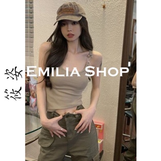EMILIA SHOP  เสื้อผ้าแฟชั่นผู้หญิง สไตล์เกาหลี 2023 ใหม่  Trendy สไตล์เกาหลี พิเศษ สวยงาม A20K0JW 36Z230909