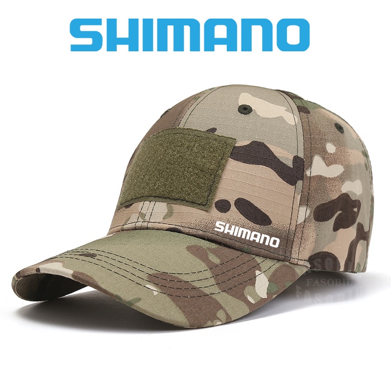 shimano-ใหม่-หมวกเบสบอลกันแดด-ลายพราง-เหมาะกับเล่นกีฬาตกปลากลางแจ้ง-แฟชั่นฤดูร้อน-สําหรับผู้ชาย-และผู้หญิง-2023