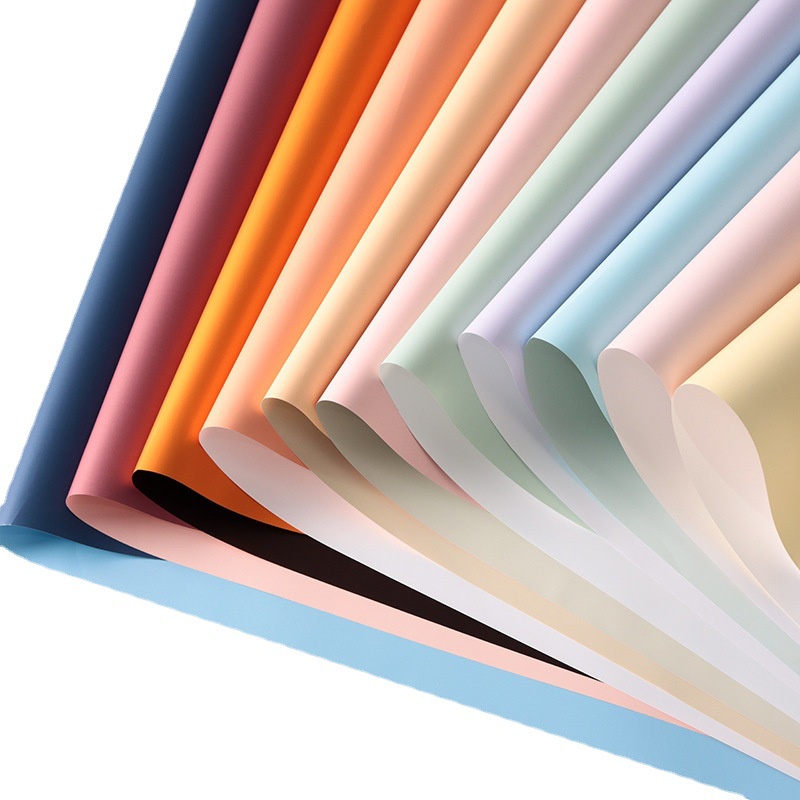 5-ชิ้น-1-ชิ้น-กระดาษห่อ-สีลูกกวาด-กระดาษทึบ-ouya-กันน้ํา-หนา-สองสี-กระดาษ-19-สีให้เลือก