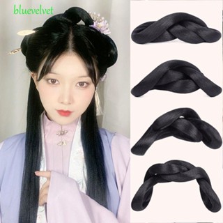 Bluevelvet Hanfu Hair Chignon วิกผม พร็อพถ่ายรูป สไตล์วินเทจ แฟชั่นแฟรี่ สําหรับผู้หญิง