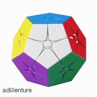 Adven Qiyi 2x2 ลูกบาศก์เมจิก ทรงแปดเหลี่ยม Dodecahedron ความเร็วราบรื่น ของเล่นคลายเครียด สําหรับของขวัญวันเกิด