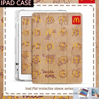 เคส ลาย Magentic พร้อมช่องใส่ดินสอ สําหรับ Apple Ipad 9th Air 5 4 3 2 1 Pro 11 10.5 9.7 10.2 10.9 นิ้ว Ipad 4th 5th 6th 7th 8th 10th