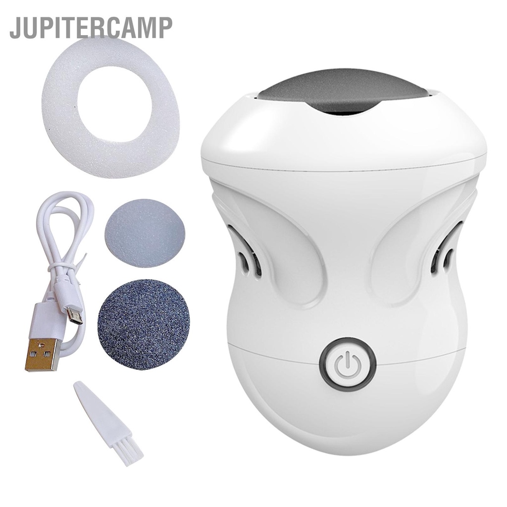 jupitercamp-electric-foot-callus-remover-2-gear-speed-exfoliating-เครื่องขัดเท้าแบบชาร์จไฟได้พร้อมแบตเตอรี่