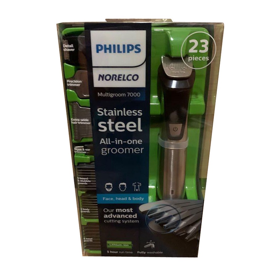 Philips Norelco MG7790 Multigroom Series 7000 เครื่องตัดหญ้าพรีเมี่ยม