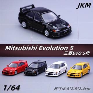 Jkm 1: 64 Mitsubishi EVO 1 2 3 4 5 6 7 Generation Lance  เก็บสะสม ของขวัญโมเดล รถ ของเล่นเด็กผู้ชาย ของขวัญวันเกิด ตกแต่งบ้าน