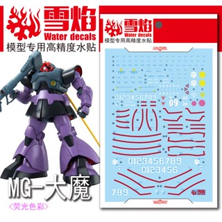 Xueyan MG 85 DOM สติกเกอร์รูปลอก เรืองแสงในน้ํา