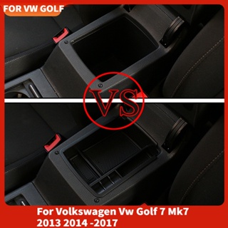 กล่องเก็บของที่พักแขน สําหรับ Volkswagen Vw Golf 7 Mk7 2013 2014 -2017
