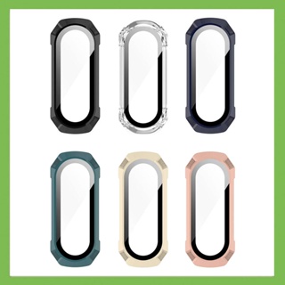 สร้อยข้อมือ กระจกนิรภัย เคสหน้าจอ ฟิล์ม สําหรับ Xiaomi Mi Band 4/5/6/NFC