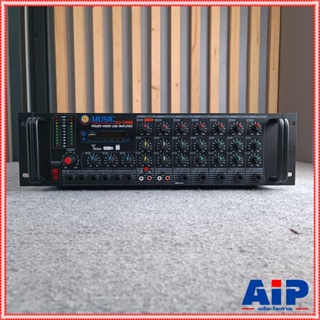 MUSIC KU-1200B แอมป์ ลาย USB FM เสียงตามสาย KU1200B KU 1200B KU1200 KU-1200 เครื่องขยายเสียง Power Mixer มิวสิคซาวด์ ...