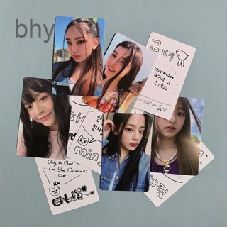 Bhy 5 ชิ้น / เซต Kpop NEWJEANS ใหม่ อัลบั้ม Bunnies การ์ดโลโม่ สาว รูปภาพ การ์ด โปสการ์ด แฟนคลับ ของขวัญ