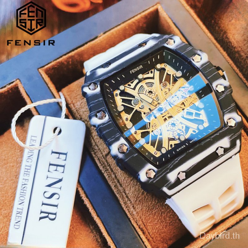 fensir-brand-watch-9791-นาฬิกาข้อมือควอทซ์-สายซิลิโคน-หน้าปัดบอกปฏิทิน-รูปถังริชาร์ด-ของแท้