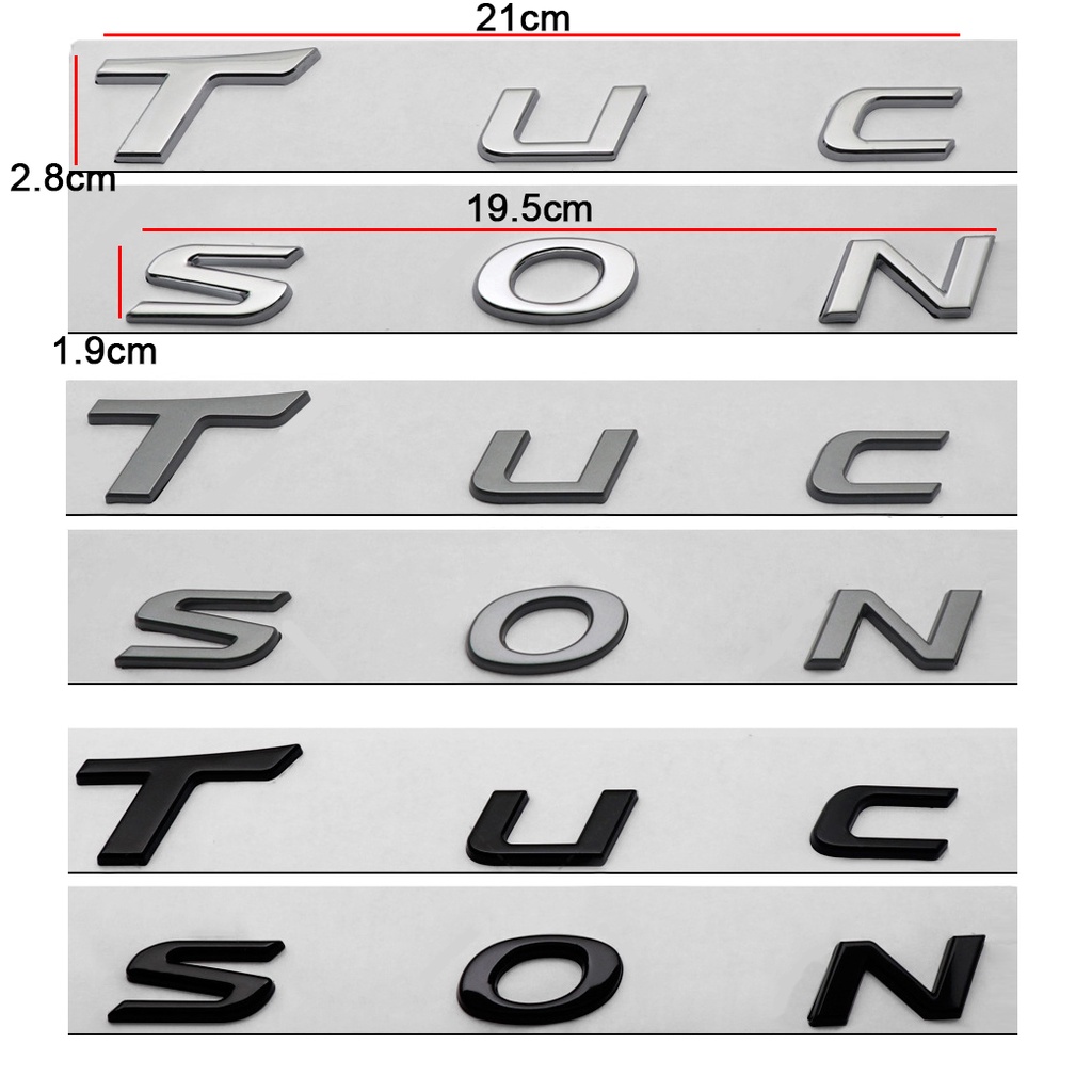 สติกเกอร์ตราสัญลักษณ์-ติดฝากระโปรงหน้า-และหลังรถยนต์-สําหรับ-hyundai-tucson