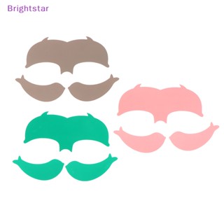 Brightstar แผ่นสติกเกอร์ซิลิโคน ใช้ซ้ําได้ สําหรับติดตกแต่งหน้าผาก