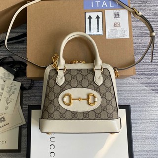 พรี​ Gucci กุชชี่ Horsebit 1955 mini 640716 กระเป๋าสะพาย