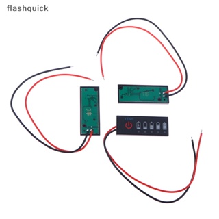 Flashquick เครื่องทดสอบระดับลิเธียม 1S 2S 3S 4S 5S 6S 3.7V-25.2V