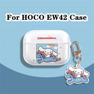 【จัดส่งรวดเร็ว】สําหรับ Hoco. Ew42 เคสใส ลายการ์ตูนคุโรมิ สําหรับ HOCO เคสหูฟัง แบบนิ่ม สําหรับ EW42