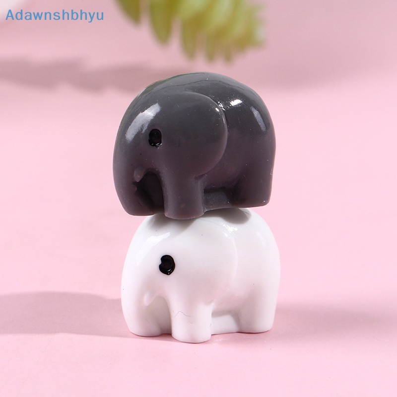 adhyu-thailand-โมเดลรูปปั้นช้างคู่รัก-ขนาดเล็ก-สําหรับตกแต่งบ้าน-และสวน-diy