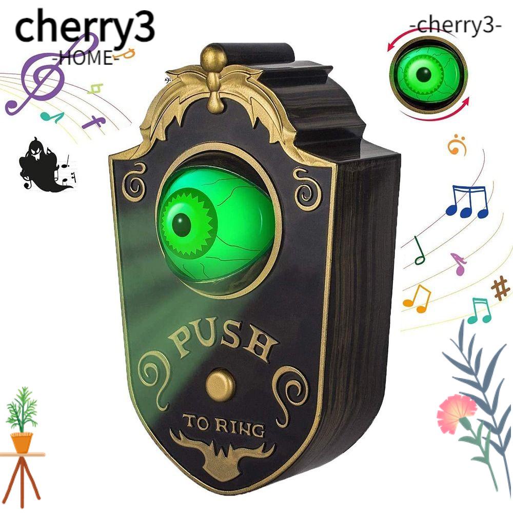 cherry3-ออดประตูไฟฟ้า-led-รูปลูกตาตลก-สําหรับฮาโลวีน