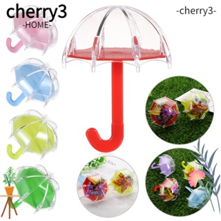 Cherry3 ถุงใส่ขนม คุกกี้ น้ําตาล แบบใส สําหรับตกแต่งบ้าน